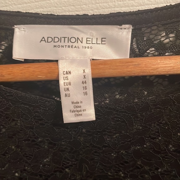 Ok Addition Elle black lace camisole, size X, never worn - Picture 3 of 5